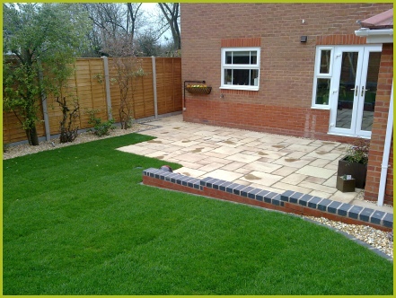 Full Garden In Bromsgrove Completed By Redditch Based Landscapers/Landscape Gardeners : Advanscape
