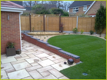 Full Garden In Bromsgrove Completed By Redditch Based Landscapers/Landscape Gardeners : Advanscape