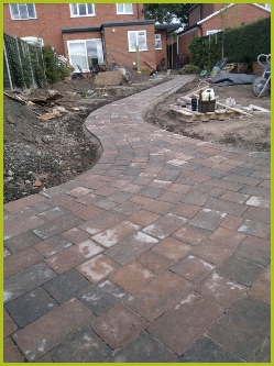 Block Paving Installation Completed By Redditch Based Landscape Gardeners : Advanscape