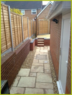 Fencing In Bromsgrove Completed By Redditch Based Landscape Gardeners : Advanscape