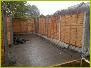 Fencing Installed By Redditch Based Landscapers/Landscape Gardeners : Advanscape