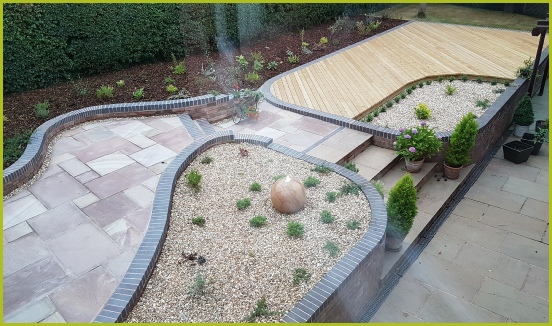 Full Garden In Inkberrow Completed By Redditch Based Landscapers/Landscape Gardeners : Advanscape