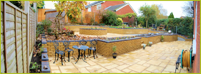 Full Garden In Redditch Completed By Redditch Based Landscapers/Landscape Gardeners : Advanscape