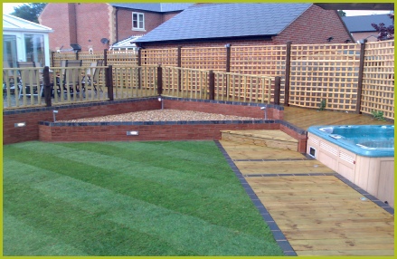 Landscape Garden In Alvechurch Completed By Redditch Based Landscape Gardeners : Advansacpe