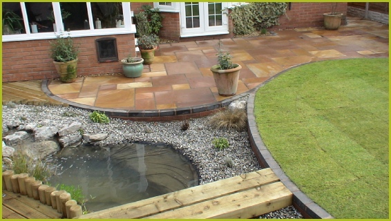 Landscape Garden In Redditch Completed By Redditch Based Landscape Gardeners : Advansacpe