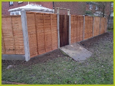 Landscape Gardener Fencing Installation In Redditch