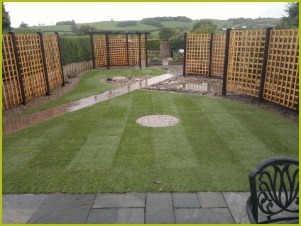 Turf/Lawn Supplied & Installed By Redditch Based Landscape Gardeners : Advanscape