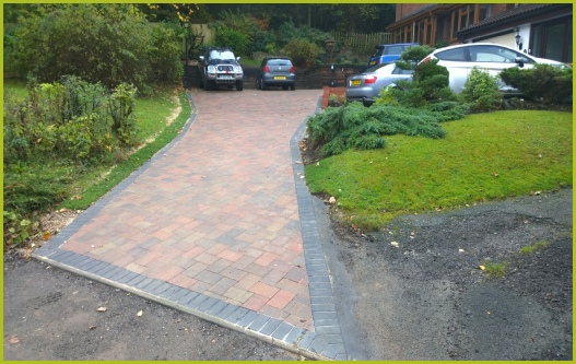 Marshalls Drivesett Savanna Block Paving Installed By Redditch Based Landscape Gardener : Advanscape