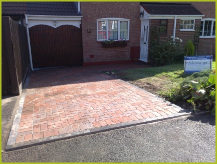 Block Paving Installation Completed By Redditch Based Landscape Gardeners : Advanscape