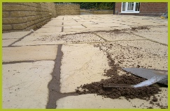 Slab/Paving Installation Completed By Redditch Based Landscape Gardeners : Advanscape