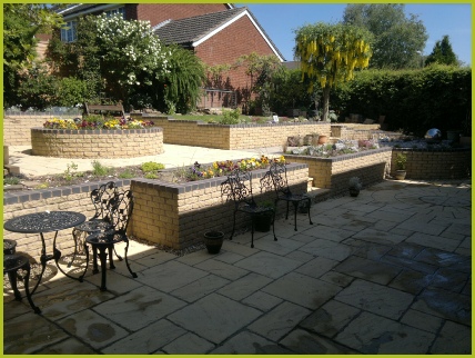 Full Garden In Redditch Completed By Redditch Based Landscapers/Landscape Gardeners : Advanscape