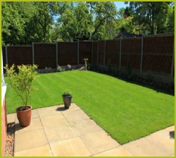 Turf/Lawn Supplied & Installed By Redditch Based Landscape Gardeners : Advanscape
